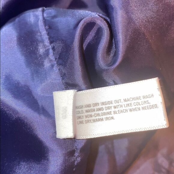 GAP Turquoise and Navy Stripe Mini Skirt-8 - Picture 6 of 6